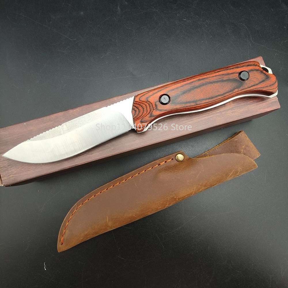 Bushcraft Knife Fixed - BM 15002 Coltello Fisso EDC Saddle