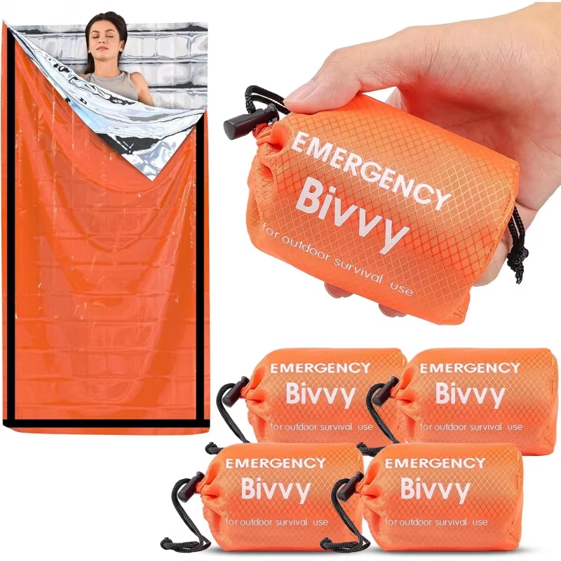 Emergency Mylar Tent - Sacco a Pelo di Emergenza, Coperta