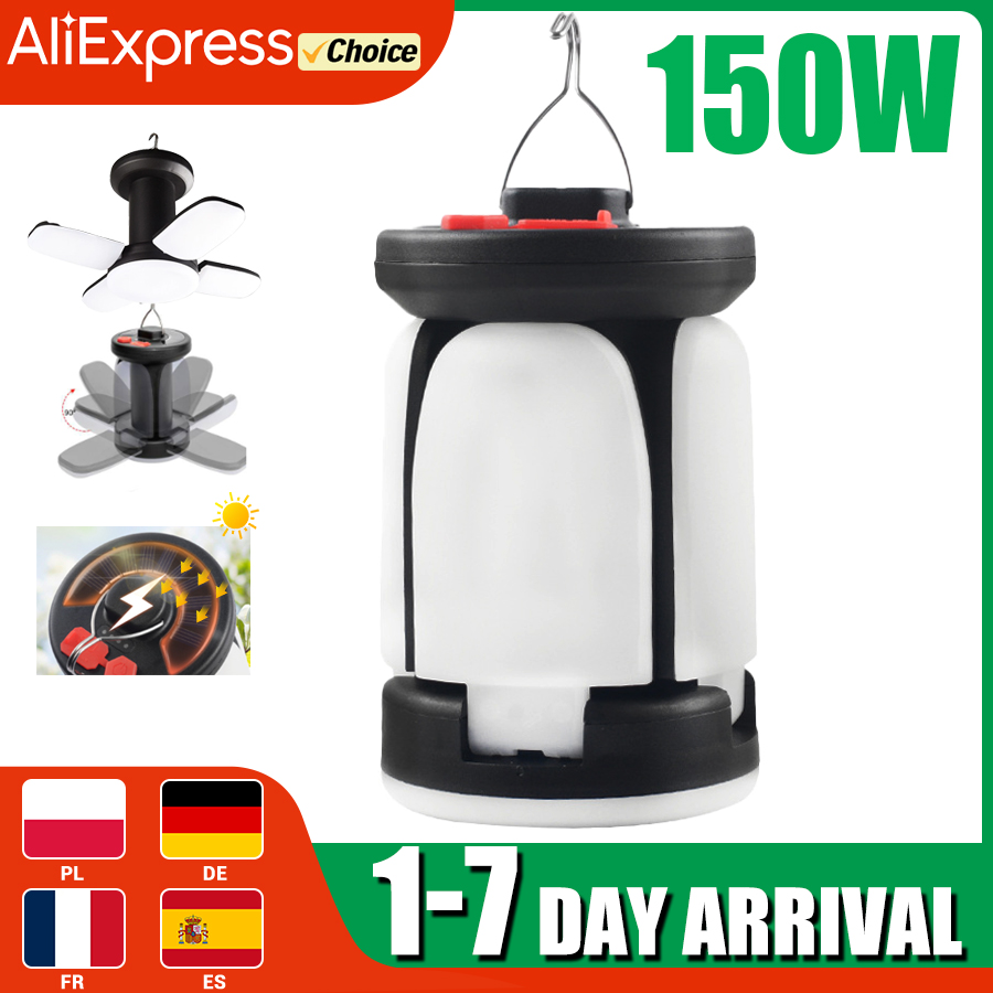 Solar Emergency Charger - Illuminazione esterna Lampada da campeggio a