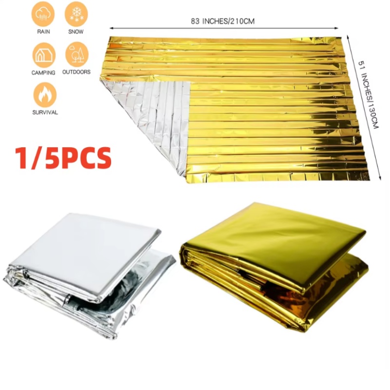 Emergency Mylar Tent - Coperta di Emergenza in Mylar Resistente