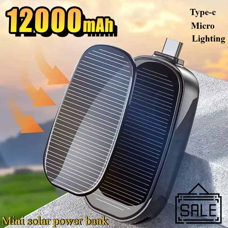 Solar Emergency Charger - Mini power bank solare di emergenza,