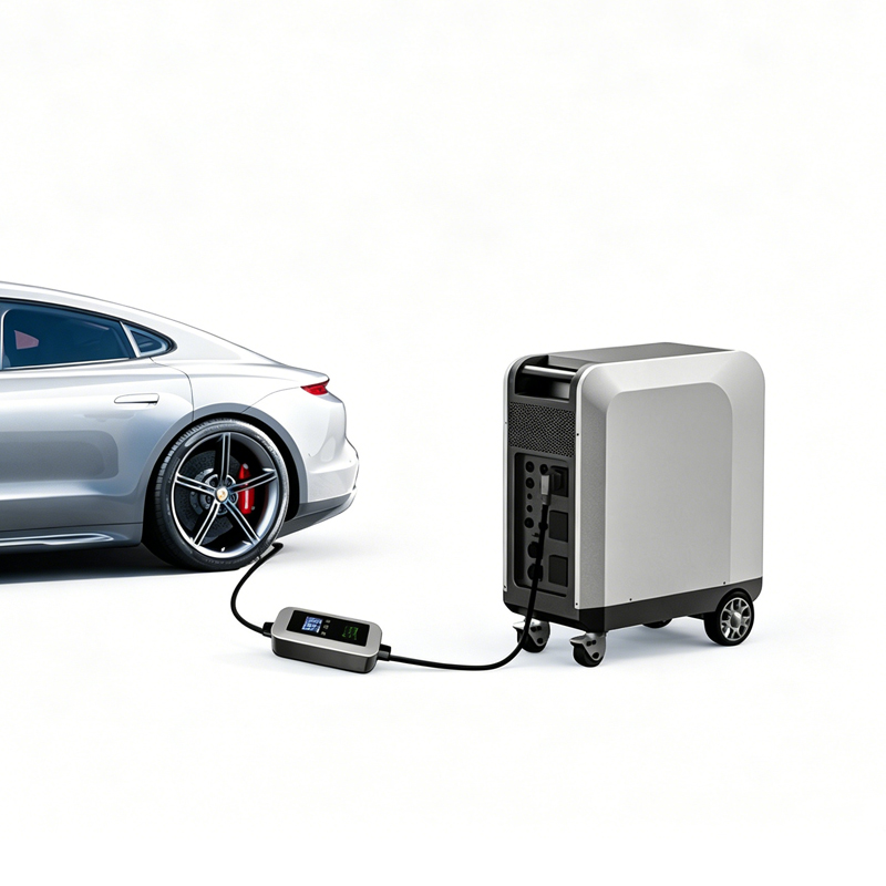 Solar Emergency Charger - Nuovo Caricabatterie per Auto Elettriche a