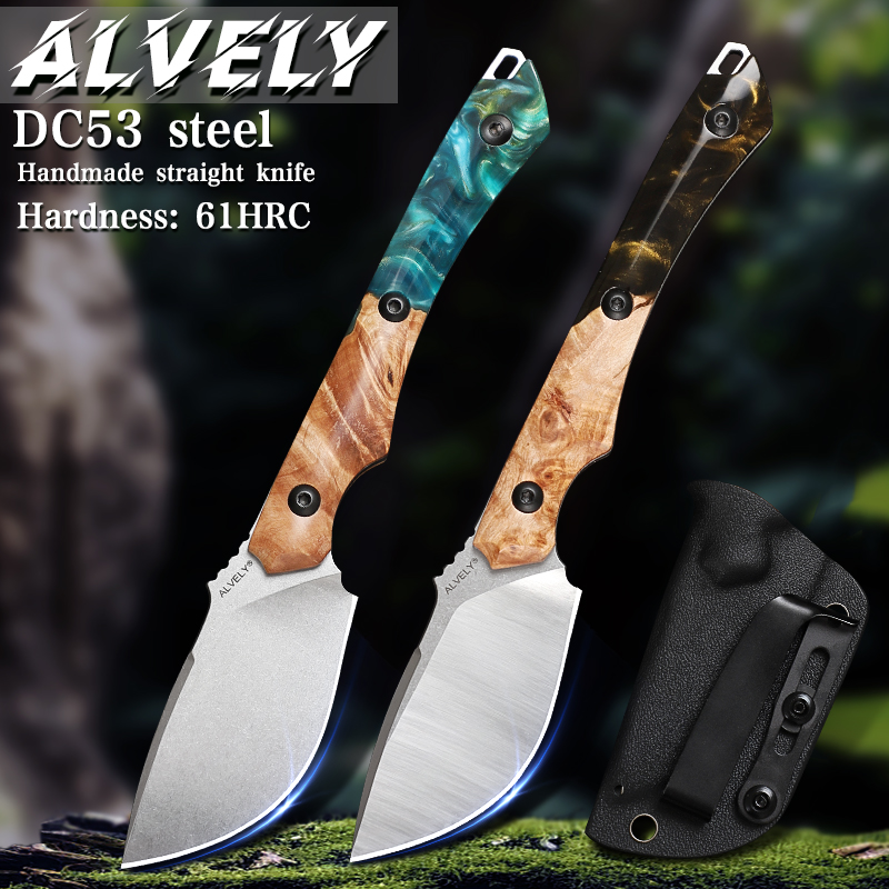 Bushcraft Knife Fixed - Coltello a lama fissa in acciaio