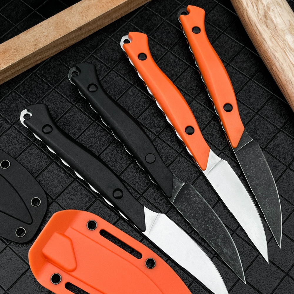 Bushcraft Knife Fixed - Coltello da campeggio, escursionismo, pesca, multiuso