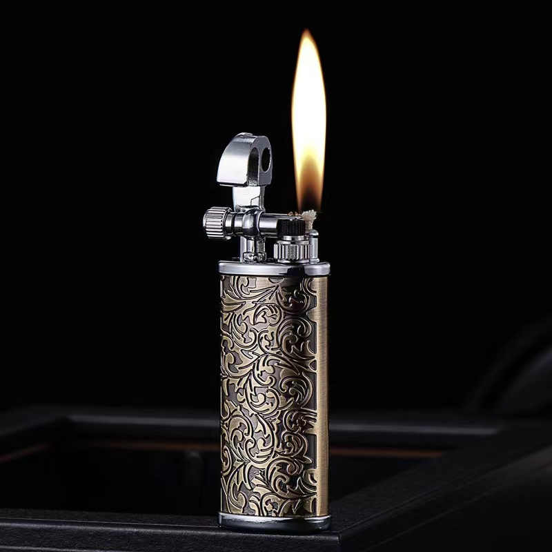 Fire Starting Kit - Accendino a fiamma al cherosene retrò,