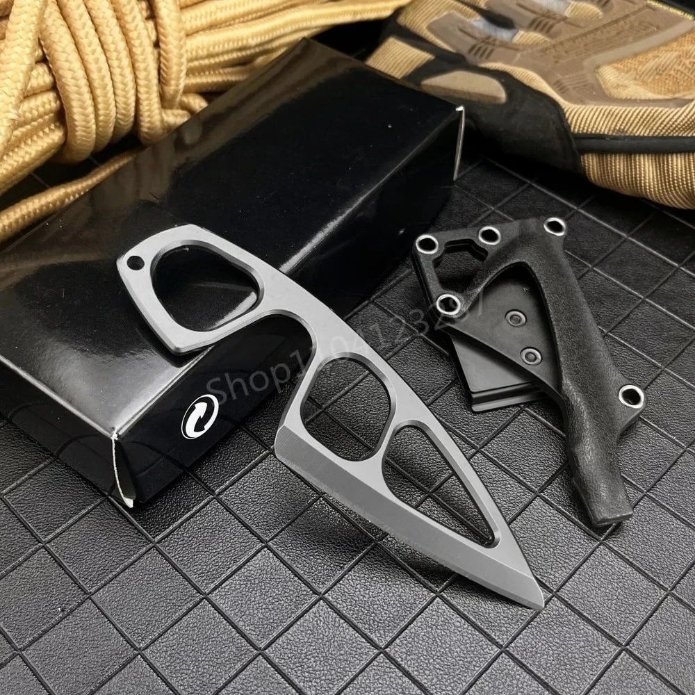 Mini coltello a lama fissa con - Bushcraft Knife Fixed recensione e prezzo
