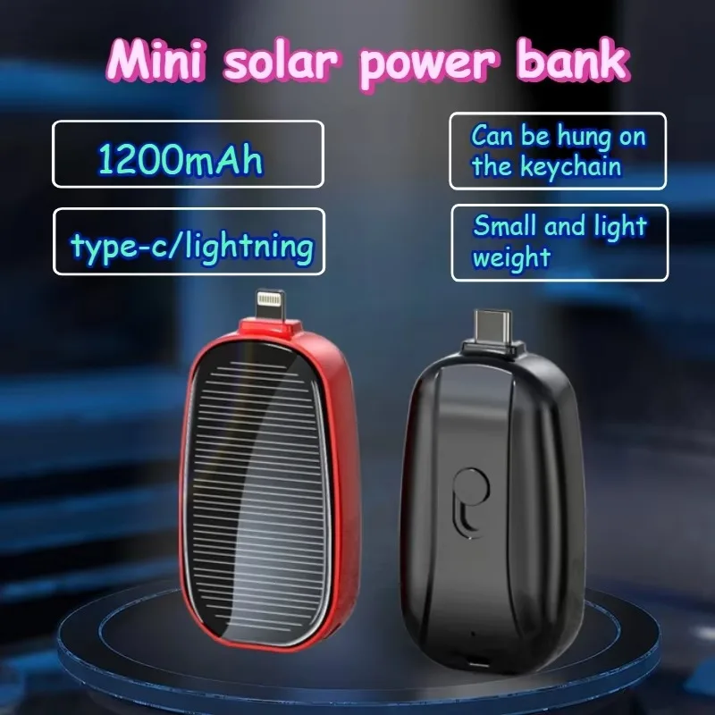 Mini power bank solare di emer - Solar Emergency Charger recensione e prezzo
