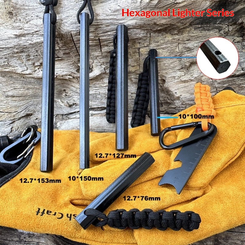 Nuovo accendino antivento, kit - Magnesium Fire Starter recensione e prezzo
