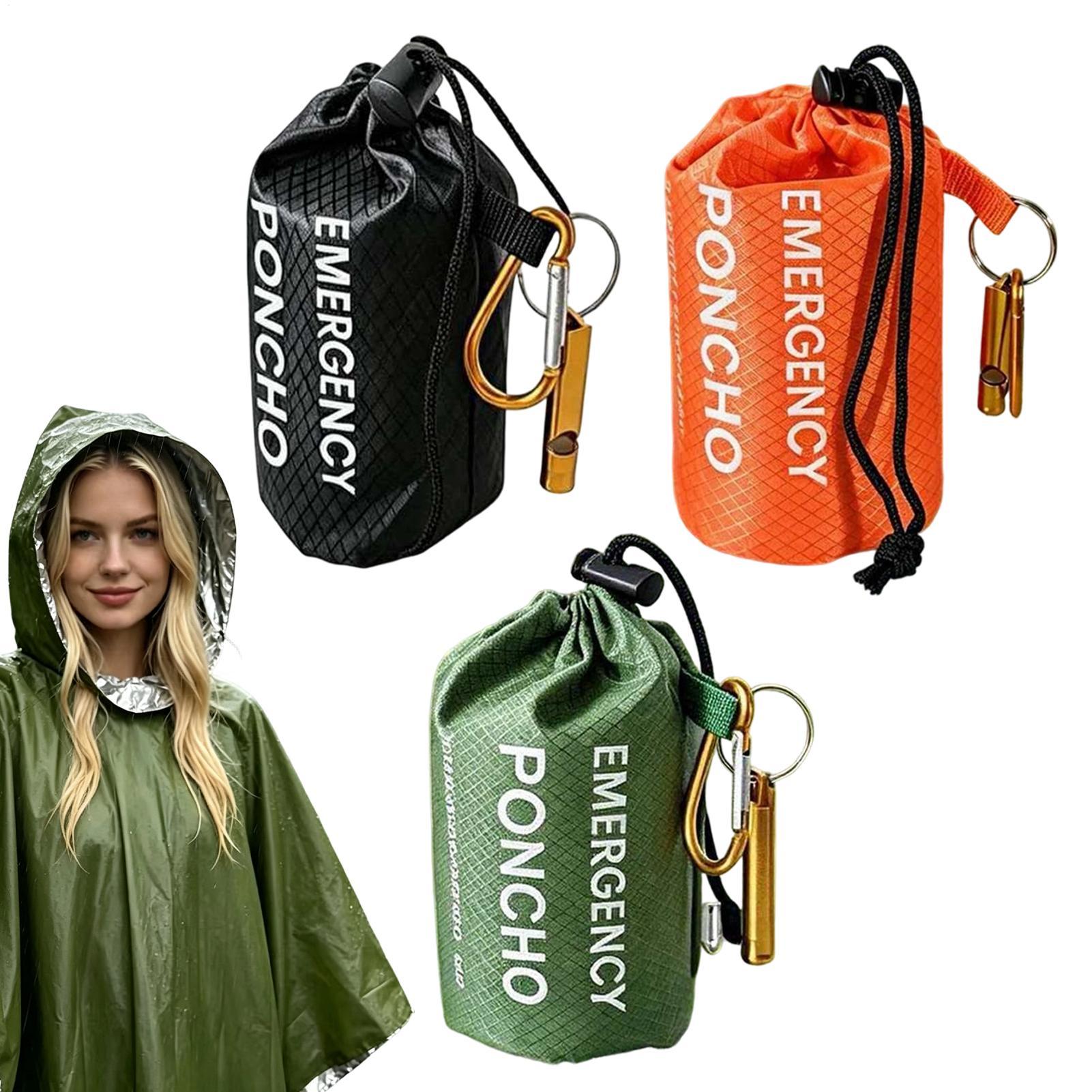 3 pezzi: poncho impermeabile t - Emergency Poncho Rain recensione e prezzo