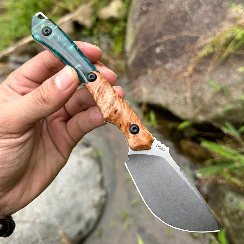 Coltello a lama fissa in accia - Bushcraft Knife Fixed recensione e prezzo