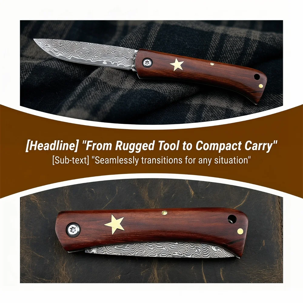 Coltello tascabile pieghevole  - Bushcraft Knife Fixed recensione e prezzo